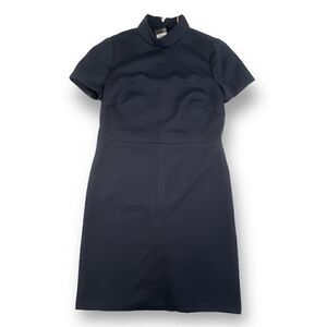 Tommy Hilfiger High Neck Navy Blue Dress Size 6